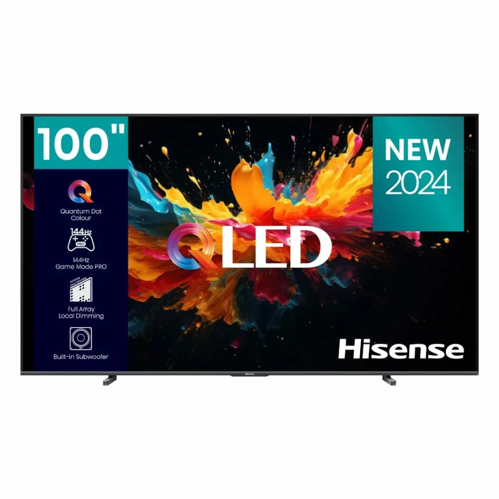 Télévision Hisense 100 pouces Smart TV QLED VIDAA Quantum Dot 100Q7N