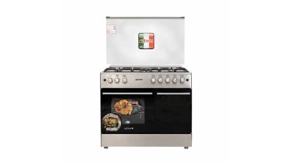 Cuisinière Astech 5 Feux 60x90 Avec Porte-Bouteille CK95BSAR