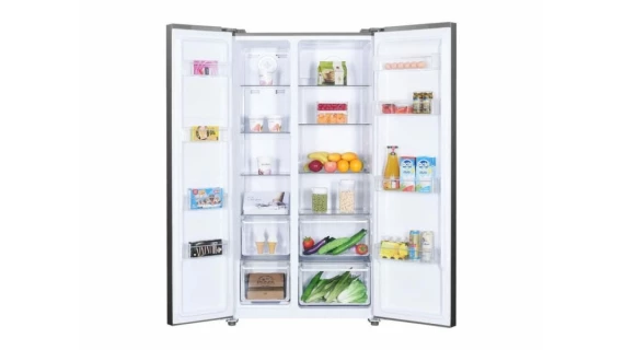 Réfrigérateur Beko 635 litres Side by Side 2 portes 90 cm LQRGE   inox GN156320XP – Image 5