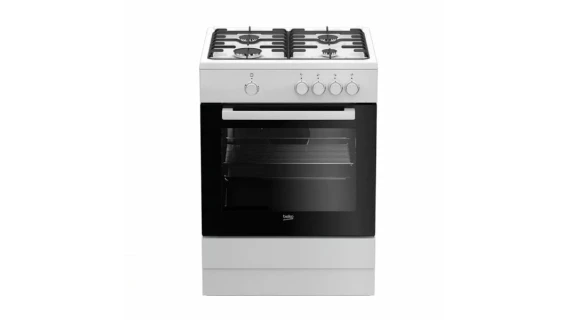 Cuisinière Beko 4 feux 60 x 60 Inox  FSG62000GS