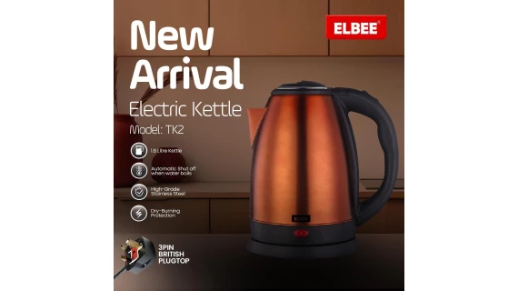 Bouilloire Électrique ELBEE TK2D – 1,8 Litre