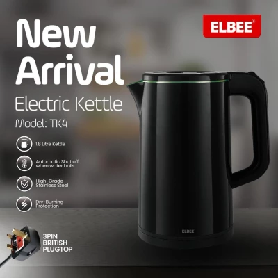 Bouilloire Électrique ELBEE TK4 – 1,8 Litre