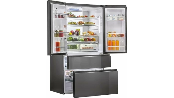 Refrigerateur Haier Side By Side 4Portes French Door 1000Litres Noir HS26FSNAAAA – Image 3