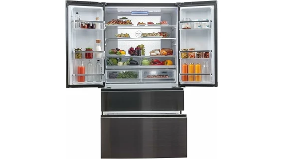 Refrigerateur Haier Side By Side 4Portes French Door 1000Litres Noir HS26FSNAAAA – Image 5