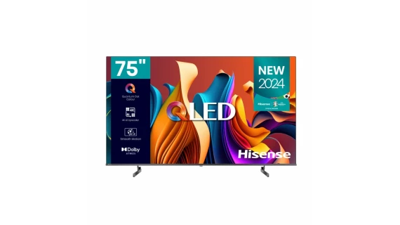 Téléviseur Hisense 75" LED Smart Vidaa 4K QLED Quantum Dot 75Q6Q