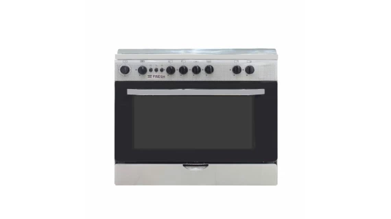 Cuisinière Fresh 5 Feux 80x60 À Gaz Gris 14002 Cb