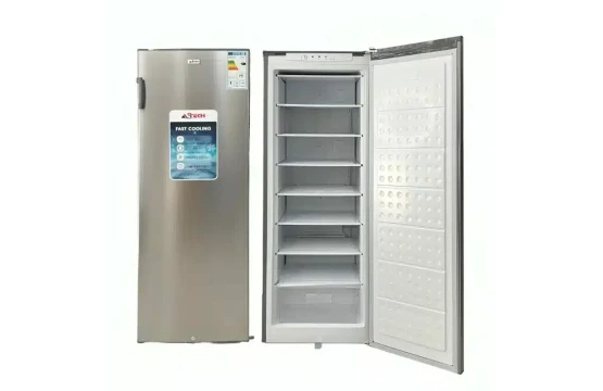 Congélateur Astech Vertical 9 Tiroirs Plaque Aluminium Gris PA360S
