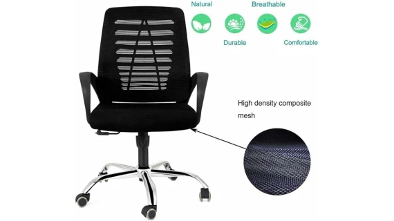 Chaise de Bureau HT-7008B – Image 3