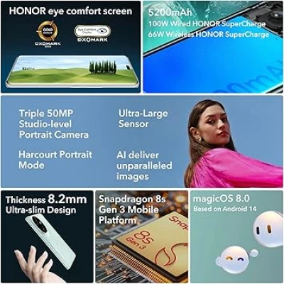 HONOR 200 Pro - Mémoire 512Go - Ram  8GB - Batterie 5200mAh - Gen 3 – Image 7