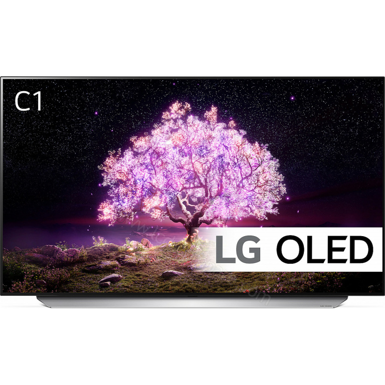 Téléviseur LG OLED 55 pouces série C1 Design d'écran de cinéma 4K Cinema HDR Smart avec ThinQ AI OLED55C1PVA