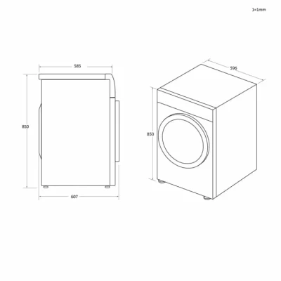 Lave-vaisselle Candy Encastrable 13 Couverts Gris CIMCE0W3E53 – Image 10