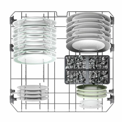 Lave-vaisselle Candy Encastrable 13 Couverts Gris CIMCE0W3E53 – Image 9