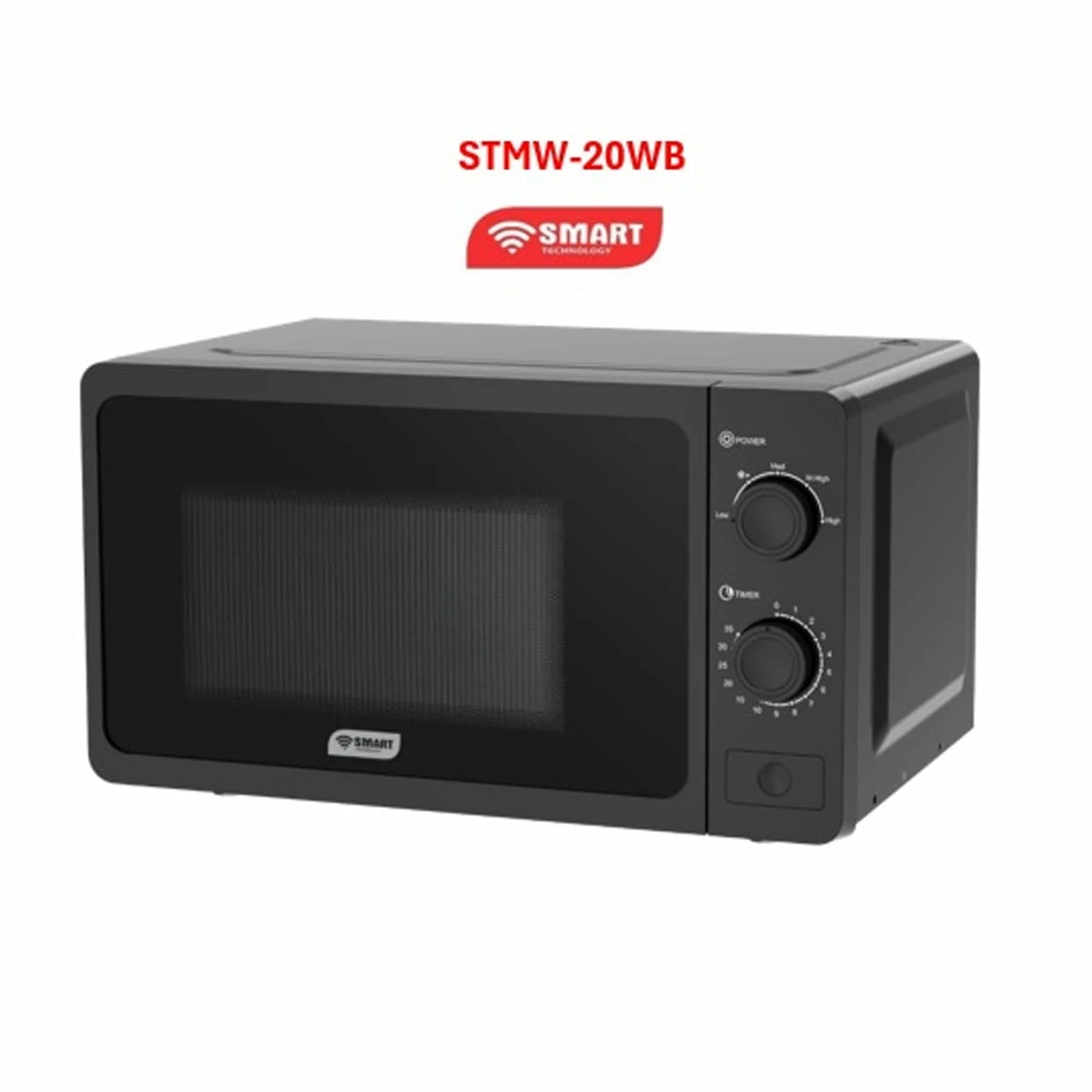 WhatsApp Image 2024-12-06 à 07.22.59_c4179585 Micro-ondes Smart Technology 20 Litres Gris Noir STMW20WB – Image 1
