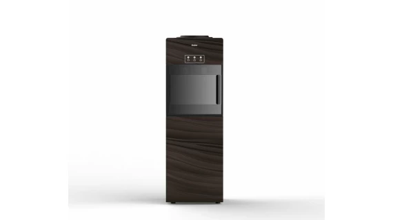 Fontaine Haier avec Réfrigérateur Marron Foncé HWDC2462R