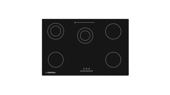 Plaque Technolux Encastrable Induction 5 Feux 90x60 TEC5EE