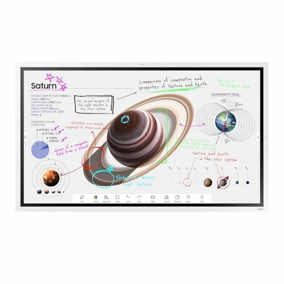 Samsung Flip Pro 75" – Écran Interactif Tactile 4K UHD LH75WMBWBGCXEN – Image 2