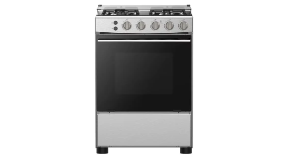 Cuisinière Hisense  4 feux  60X60 à Gaz Inox HFG60121X