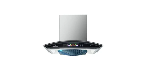 Hotte de Cuisine Technolux 60x60 avec Sortie Gris Noir TEC60 Pyramide