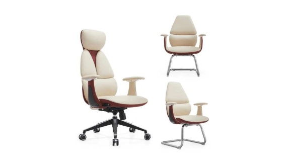 Ensemble Fauteuil Bureau A8002 – Confort, Élégance et Fonctionnalité au Cœur de Votre Bureau