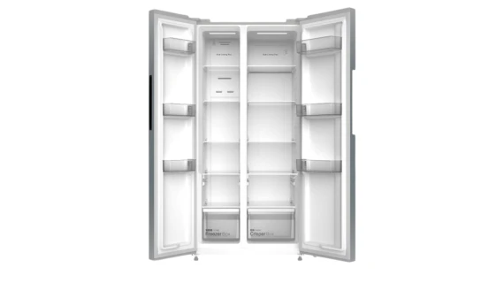 Réfrigérateur Hisense Side By Side 2 Portes 428L Inverter Inox RC55WS4SA – Image 4