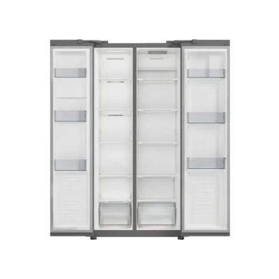 Réfrigérateur Hisense Side By Side 2 Portes 428L Inverter Inox RC55WS4SA – Image 5