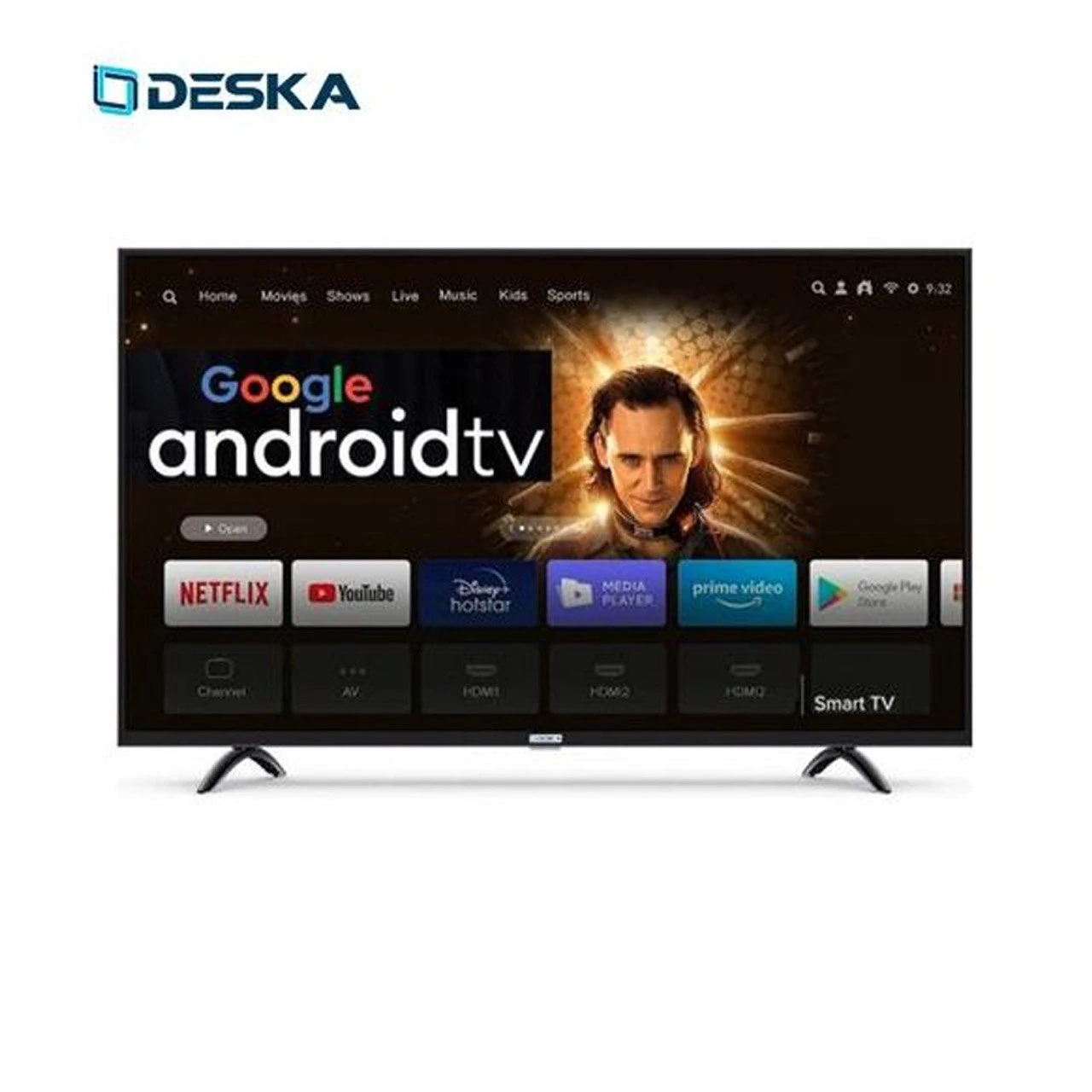 c Téléviseur DESKA Smart 65"pouces Ultra HD - 65CF83-E - Grand Écran et Streaming – Image 1