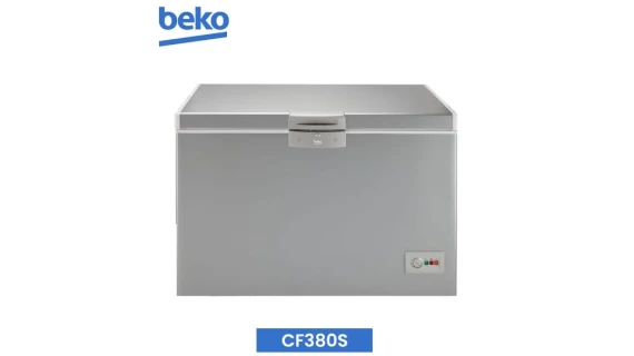 Congélateur BEKO Horizontal 550 Litres avec Vitre Gris CF380S