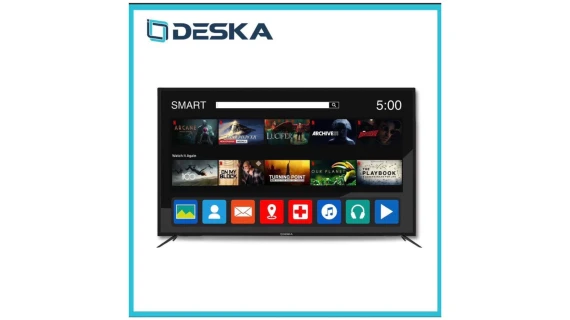 Téléviseur DESKA Smart 32" pouces HD - 32CF83E - Connectivité et Streaming
