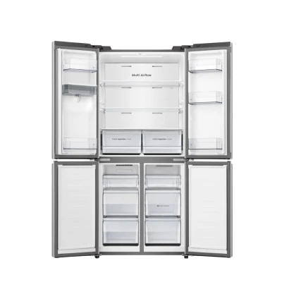Réfrigérateur Hisense Side By Side 4 Portes 470L avec Fontaine – RQ61WC4SA – Image 3