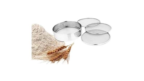 Tamis Interchangeable 4 En 1 En Acier Inoxydable -  Pour Farine 5 Pieces