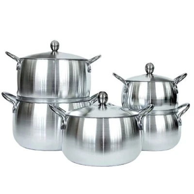 Ensemble Casserole Aluminium 5 Pièces