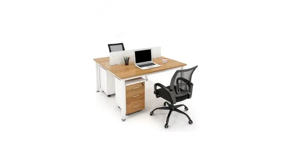 Station de Travail WT17-A  – Espace de Travail Optimisé pour Deux Utilisateurs