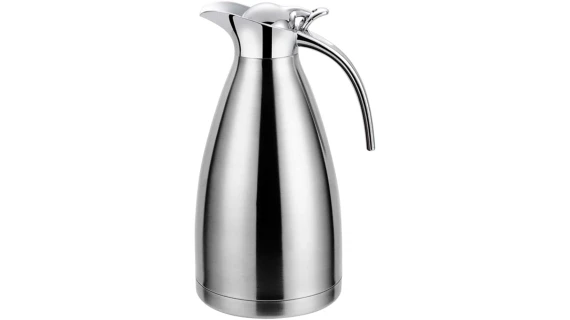 Thermos Isotherme - Acier Inoxydable Double-Wall Vacuum Isolé  - Pour Eau Chaud au Bureau, Hôtel et Restaurant, avec Poignée et Bec.