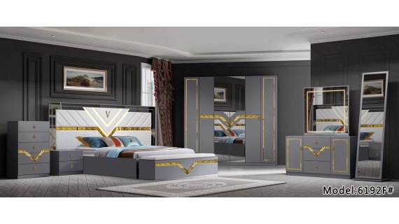 Chambre à Coucher Complète– Modèle 6192F
