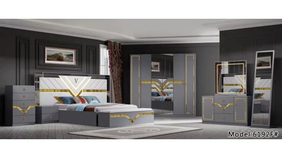 Chambre à Coucher Complète– Modèle 6192F