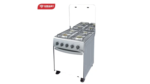 Cuisinière SMART TECHNOLOGY 4 Feux 50x50 Inox STC5050SA