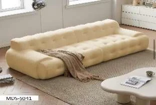 WhatsApp Image 2025-02-05 à 09.55.05_c1371724 Canapé-lit sectionnel modulaire à double alimentation en nylon - MARON BEIGE - 266*106*64 – Image 1