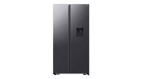 Réfrigérateur Samsung Side by Side 2 Portes Avec Fontaine 578L Noir Mat RS57DG4100B4