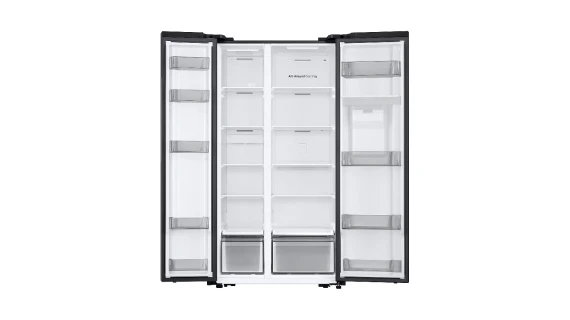 Réfrigérateur Samsung Side by Side 2 Portes Avec Fontaine 578L Noir Mat RS57DG4100B4 – Image 6