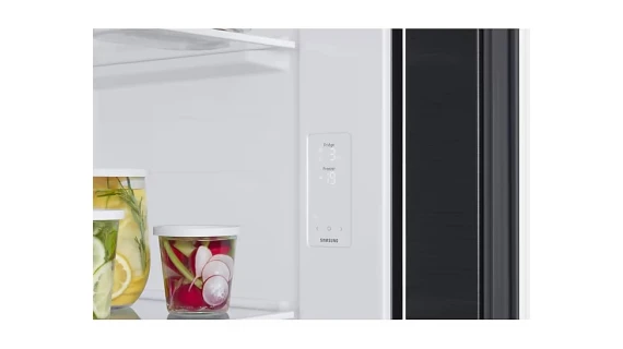 Réfrigérateur Samsung Side by Side 2 Portes Avec Fontaine 578L Noir Mat RS57DG4100B4 – Image 9