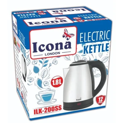Bouilloire Électrique Icona Kettle IKL200SS – Image 4