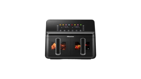 Friteuse à Air Hisense 4L Double Fenêtre – H08AFBK2S1