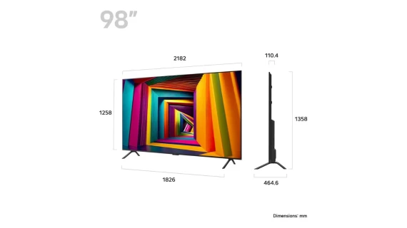 Téléviseur LG 98" LED 4K Smart 98UT91006LA | Expérience Cinématographique Ultra HD – Image 3