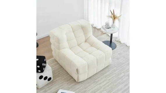 HAUSS SPLOE pouf  MDS-S029 -97*85*74 - NOIR MARON GRIS BEIGE