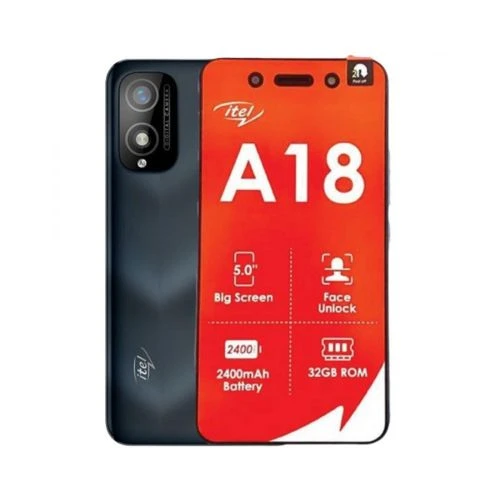 1 (1) ITEL Itel A18, 2 Go RAM , 32 Go stockage interne – Image 1