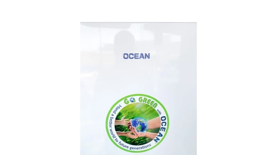 Congélateur Ocean Vertical 210L – 6 Tiroirs Plaque Aluminium Blanc CVK306ΤΑ – Image 4