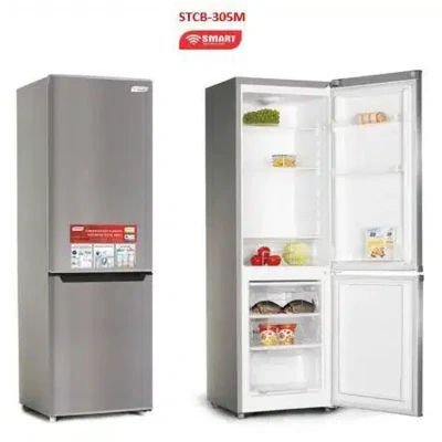 Réfrigérateur Combiné Smart Technology 270 Litres - STCB 305M (Gris)