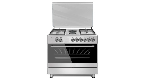 Cuisinière HISENSE 6 Feux 90x60 avec Four Électrique