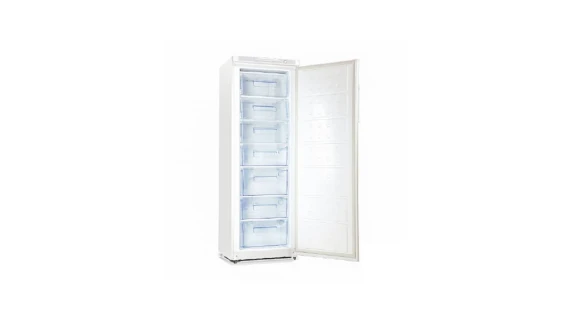 Congélateur Vertical OCEAN 250L – 7 Tiroirs Plaque Aluminium – Blanc – Image 3