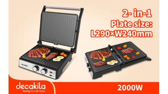 Machine à Tacos Decakila 2000W - Modèle KEEC079M – Image 3